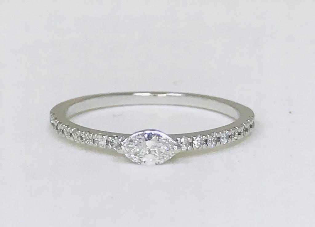 Diamond Stackable Band (Size 7)