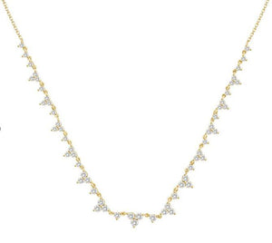 Diamond Trinity Necklace