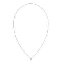 Load image into Gallery viewer, Diamond Solitaire Bezel Setting Necklace
